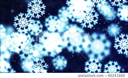Background with nice falling snowflakes 40241880