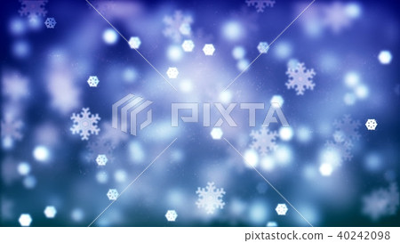 Background with nice falling snowflakes Background with nice falling snowflakes 40242098