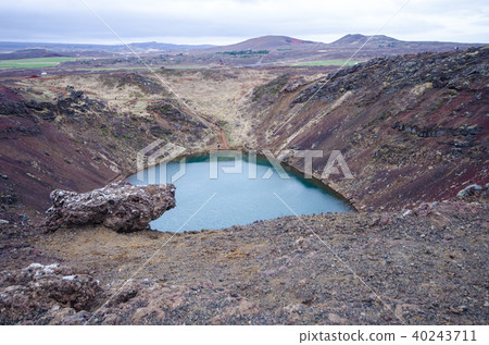 Iceland Keriz Crater Lake 40243711