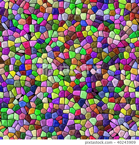 marble mosaic background full color spectrum 40243909