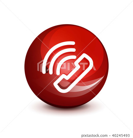 Phone support call center button 40245493