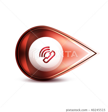 Phone support call center button 40245515