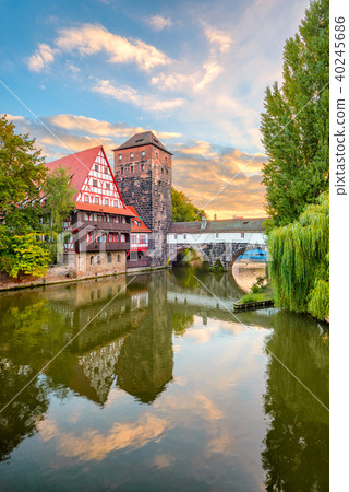 Hangman's Bridge, Nuremberg, Germany Hangman's Bridge, Nuremberg, Germany 40245686