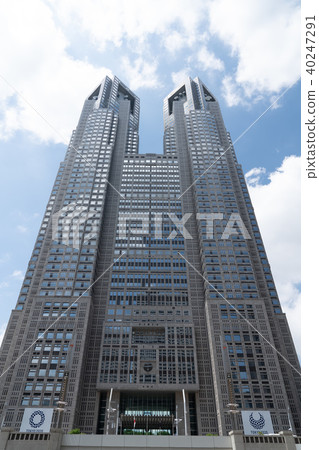 [東京]東京都政府辦公室天氣晴朗 40247291