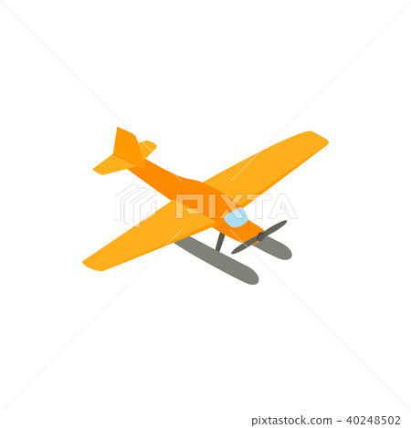 Hydroplane icon, isometric 3d style Hydroplane icon, isometric 3d style 40248502