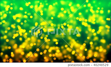 Background with nice golden bokeh 3D rendering 40248529