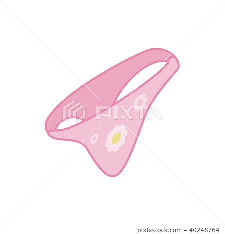 Womens pink pants icon, isometric 3d style Womens pink pants icon, isometric 3d style 40248764