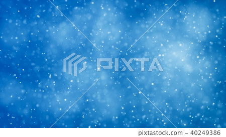Background with nice falling snowflakes 3D rendering Background with nice falling snowflakes 3D rendering 40249386