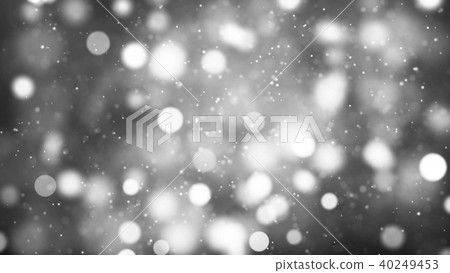 Background with nice black and white bokeh 3D rendering Background with nice black and white bokeh 3D rendering 40249453