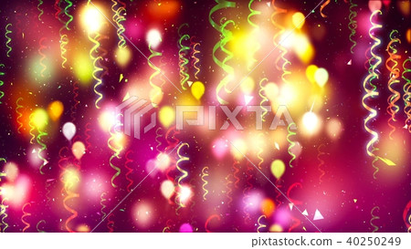 Background with nice festive background 3D rendering 40250249
