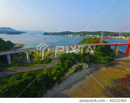 平戶Ohashi鳥瞰圖 平戶Ohashi鳥瞰圖 40252405