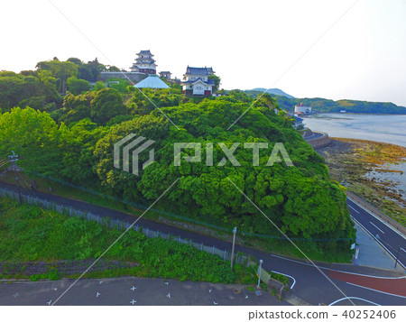 平戶城堡鳥瞰圖 平戶城堡鳥瞰圖 40252406
