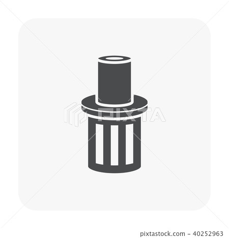foot valve icon 40252963