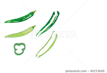 切蔬菜和辣椒 切蔬菜和辣椒 40253649