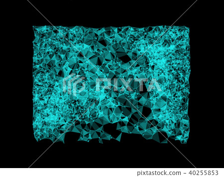Random line connect generative pattern background Random line connect generative pattern background 40255853