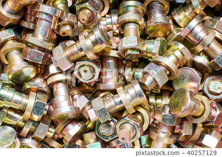 Nut and bolts background Nut and bolts background 40257129
