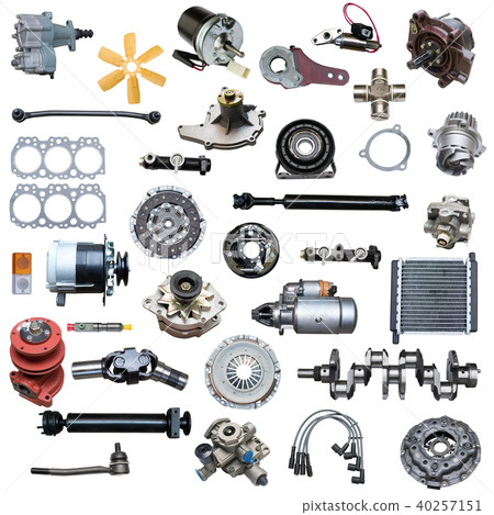 Auto spare parts car on Auto spare parts car on 40257151