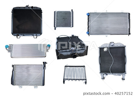 car radiator heater isolated on car radiator heater isolated on 40257152