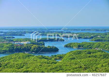 Ago Bay under fine weather 40257687