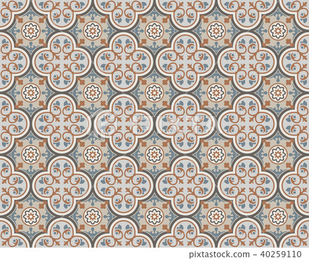 Colorful Mosaic Tiled Background Colorful Mosaic Tiled Background 40259110