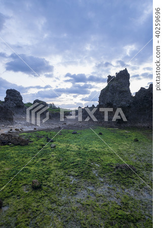 Okinoerabujima Uzihama odd rock Okinoerabujima Uzihama odd rock 40259696