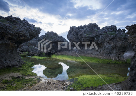 Okinoerabujima Uzihama odd rock 40259723