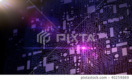 Cyber Graphics - Stock Illustration [40259869] - PIXTA