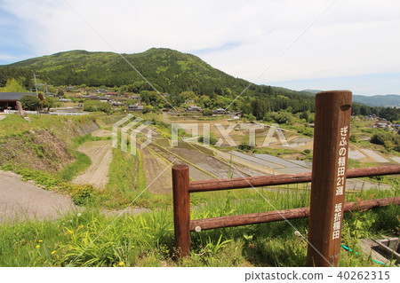 Slope rice terrace Slope rice terrace 40262315
