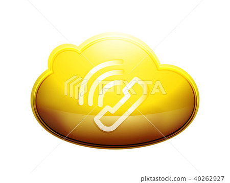 Vector phone support web button Vector phone support web button 40262927