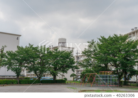 Park of the housing complex Park of the housing complex 40263306