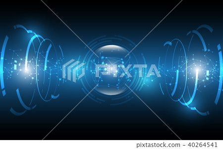 Global network connection cyber technology Global network connection cyber technology 40264541
