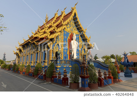 Blue temple in Chiang Rai Wat Rong Aten 40264848