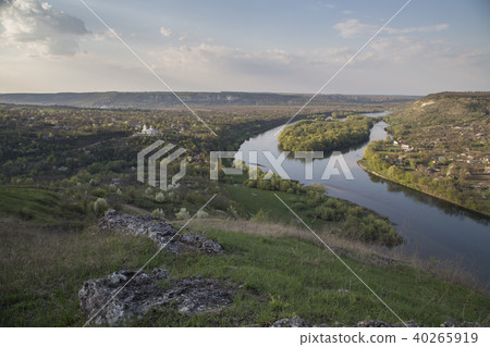 Beautiful view of the river. Beautiful view of the river. 40265919