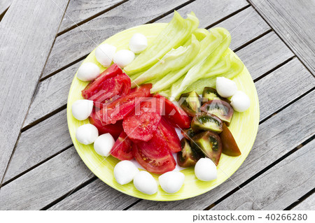 Healthy summer salad. Healthy summer salad. 40266280
