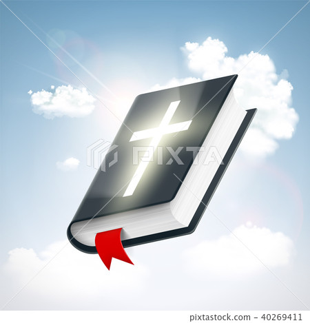 Holy Bible in the sky 40269411