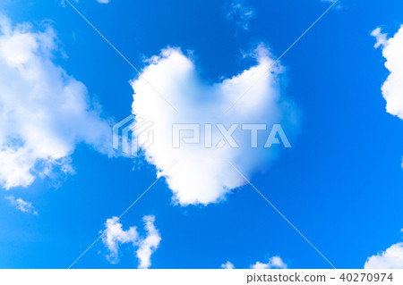 Heart shape cloud Heart shape cloud 40270974