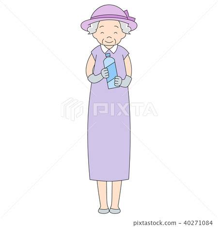 Grandma _ sea bathing Grandma _ sea bathing 40271084