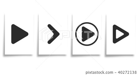 Arrows sign template set Arrows sign template set 40272138