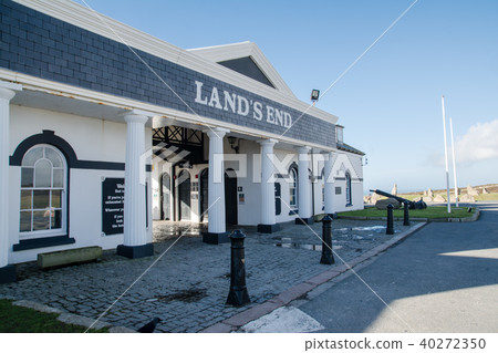 Building at the south end of England's south end of the Lands End 40272350