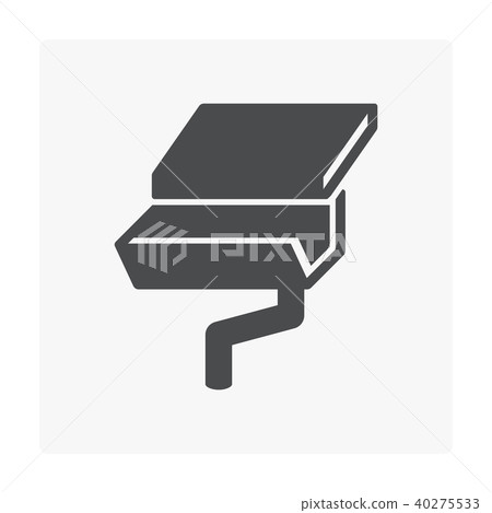 rain gutter icon 40275533
