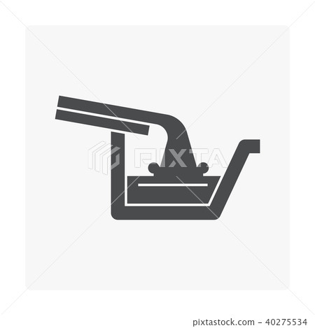 rain gutter icon 40275534