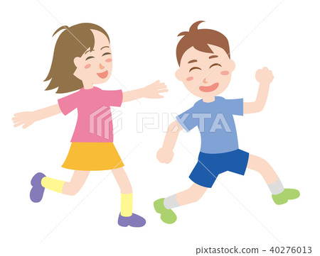 Children walking Children walking 40276013