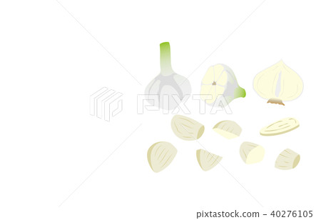 切蔬菜大蒜 切蔬菜大蒜 40276105