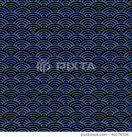 Japanese Pattern Qinghai wave pattern 40276506