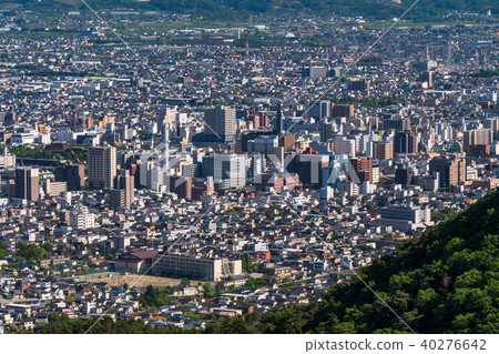 山梨縣 甲府市 概況 照片素材 圖片 圖庫