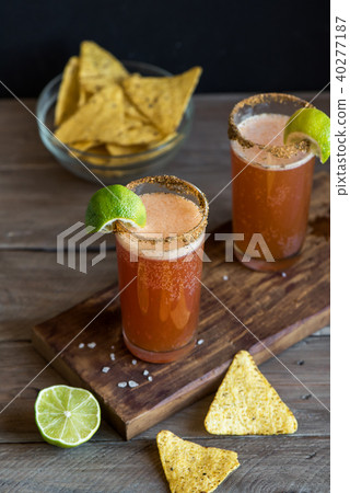 Michelada Beer Cocktail 40277187