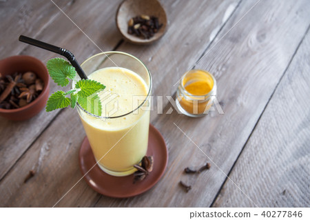 Turmeric Lassi Drink 40277846