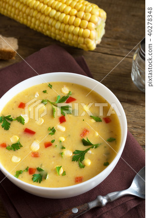 Corn Chowder Soup Corn Chowder Soup 40278348