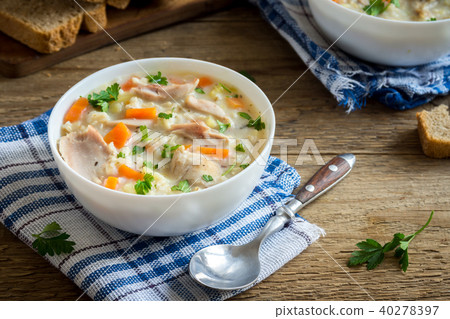 Chicken and Wild Rice Soup Chicken and Wild Rice Soup 40278397