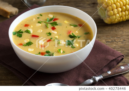 Corn Chowder Soup Corn Chowder Soup 40278446